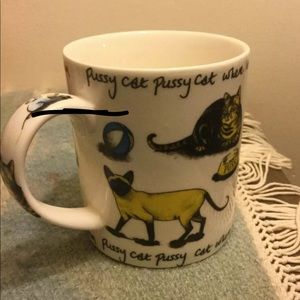 Kit-Tea Kitty Cat Porcelain Mug by Paul Cardew